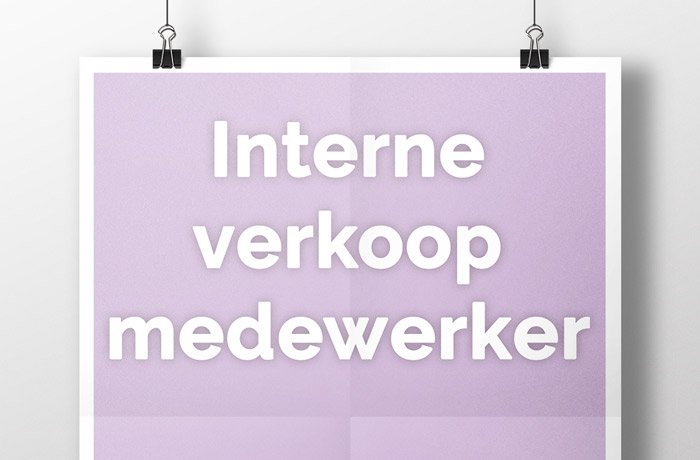 Interne verkoop medewerker