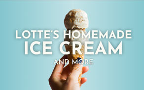 Lotte’s homemade ice cream  